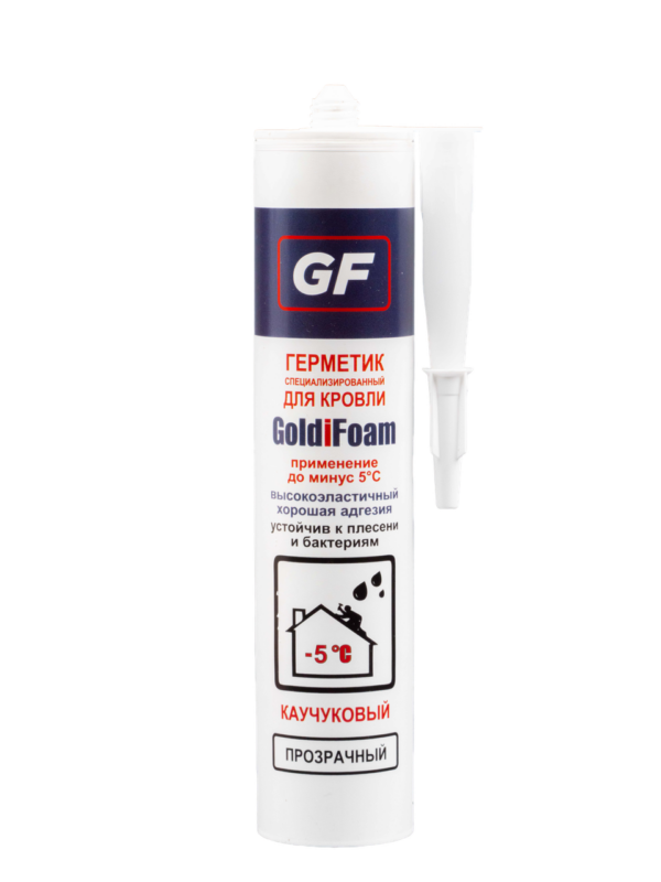 Герметик специализированный для кровли GoldiFoam